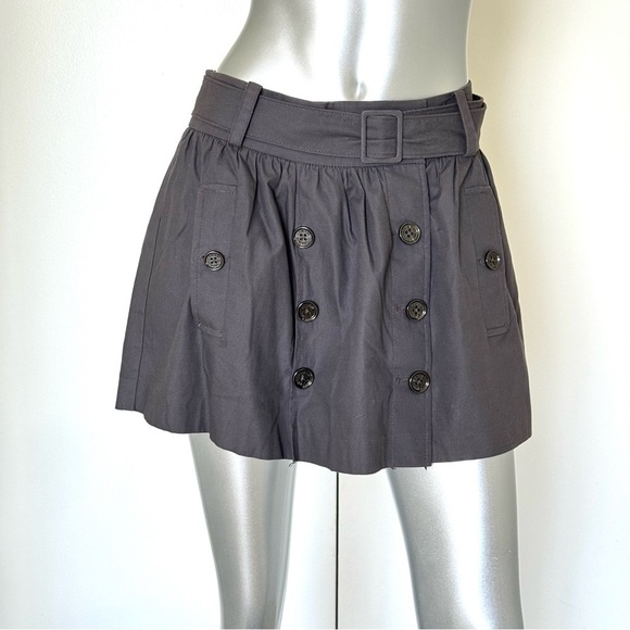 ARMANI EXCHANGE Grey Mini Skirt, Size 0 - Picture 1 of 8